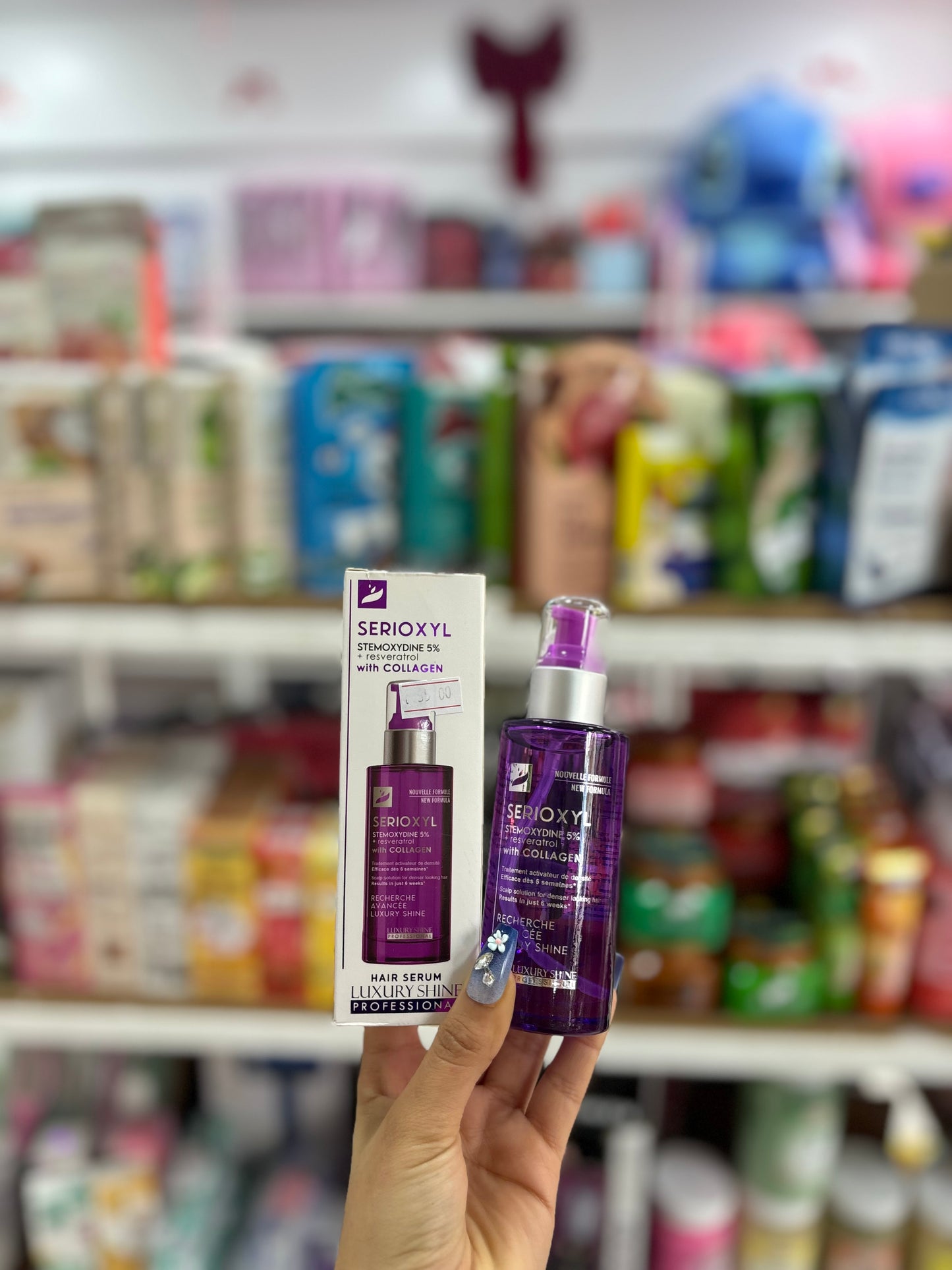 SARIOXYL KERATIN Serum pour les cheveux avec la collagen - Girlzbox