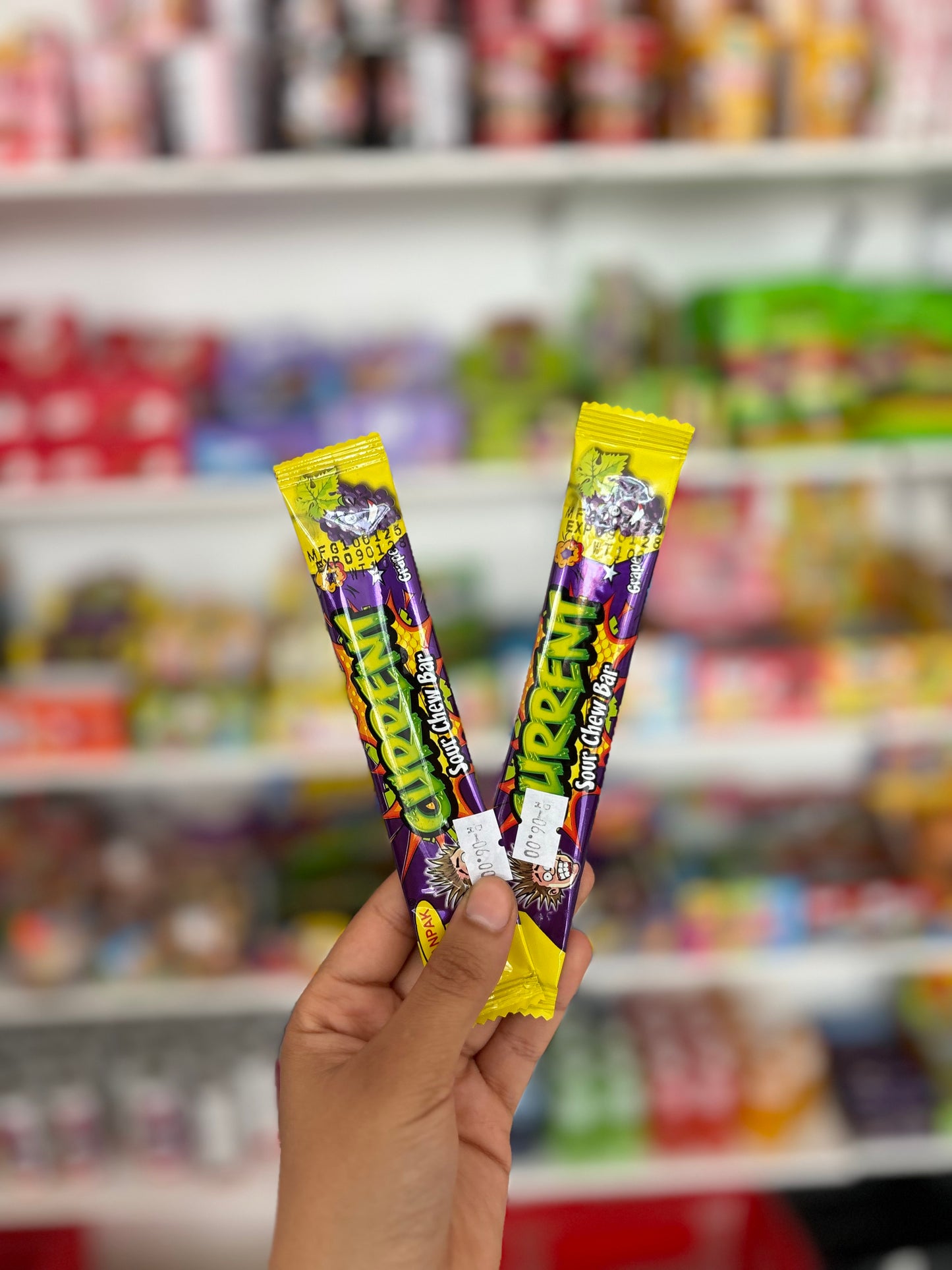 1pcs sour candy shewy bar current - Girlzbox