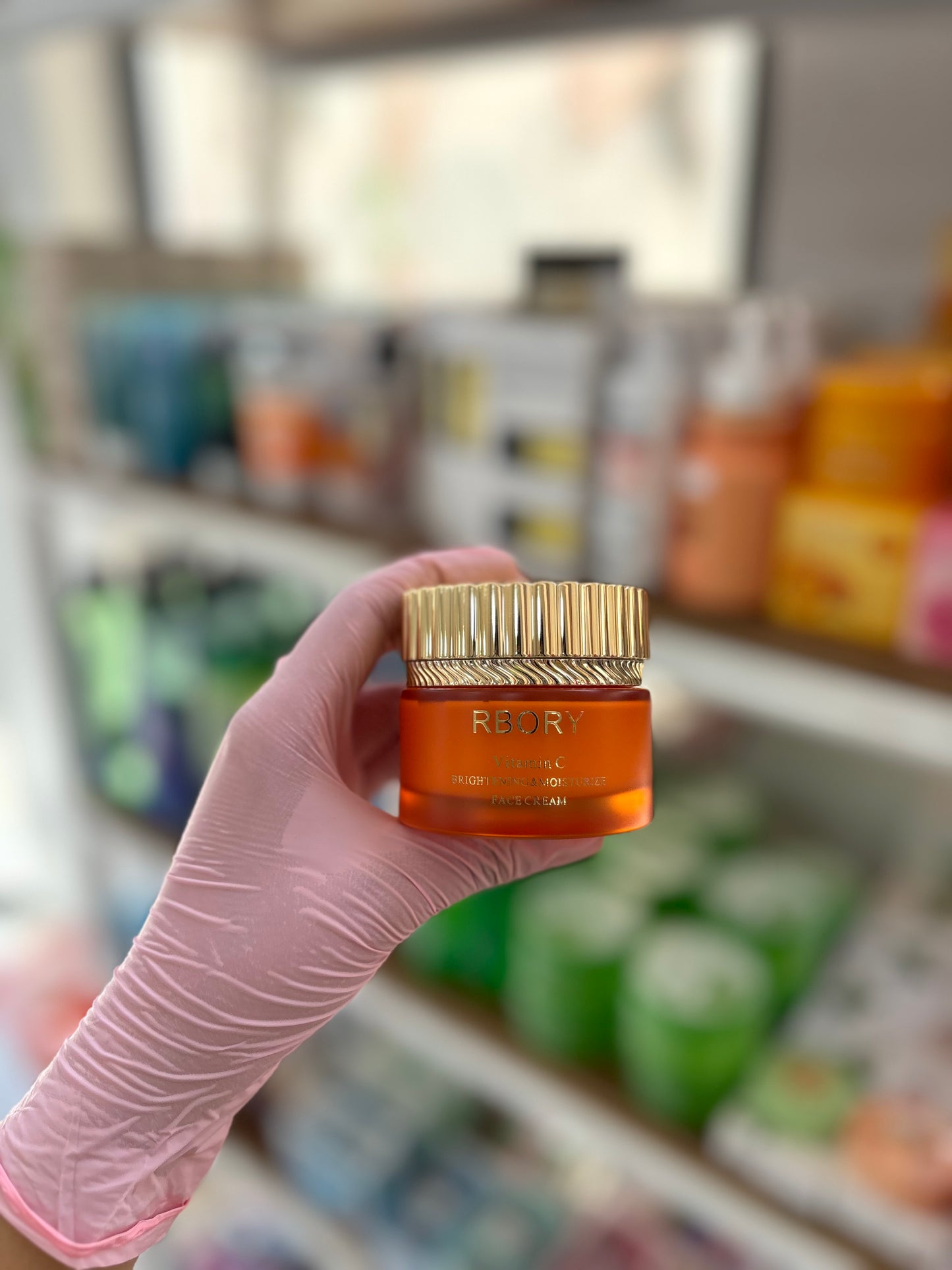 Crème vitamine C éclaircissant brightening rbory skin care - Girlzbox
