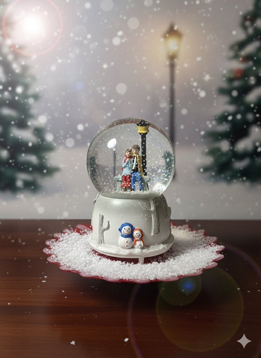 Boule de neige love كرة التلج - Girlzbox