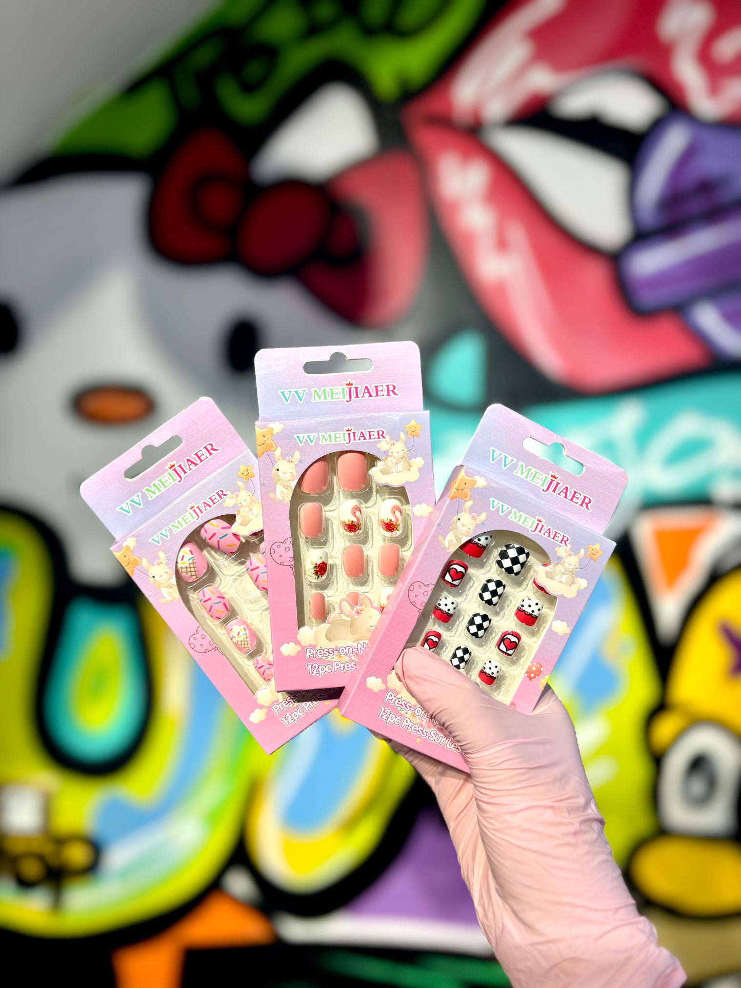 Faux ongles enfants pour filles - Girlzbox