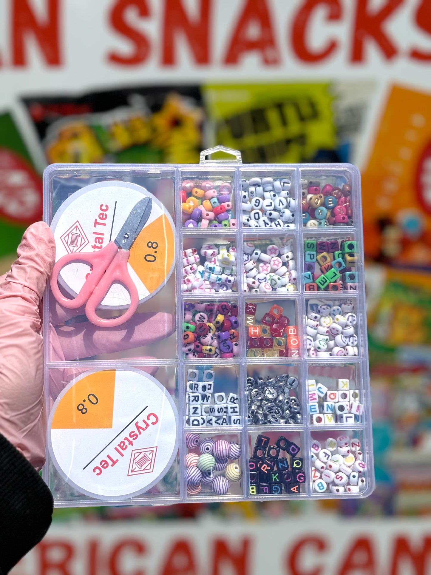 Une grande boite de perles jouet - Girlzbox