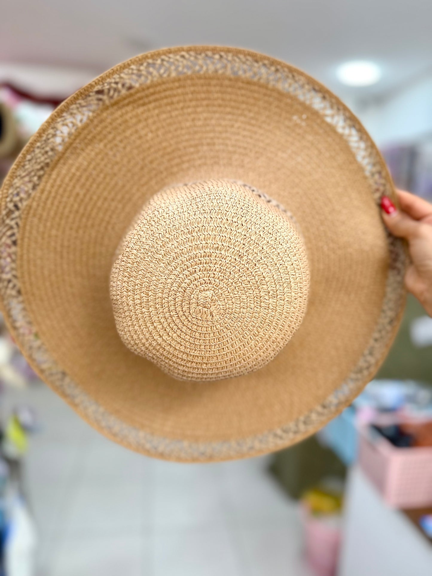 Chapeau et sac de plage bonne qualité - Girlzbox