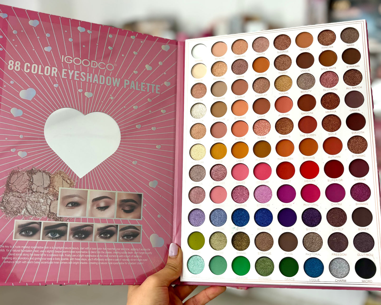 Tres grande palette fards à paupières - Girlzbox