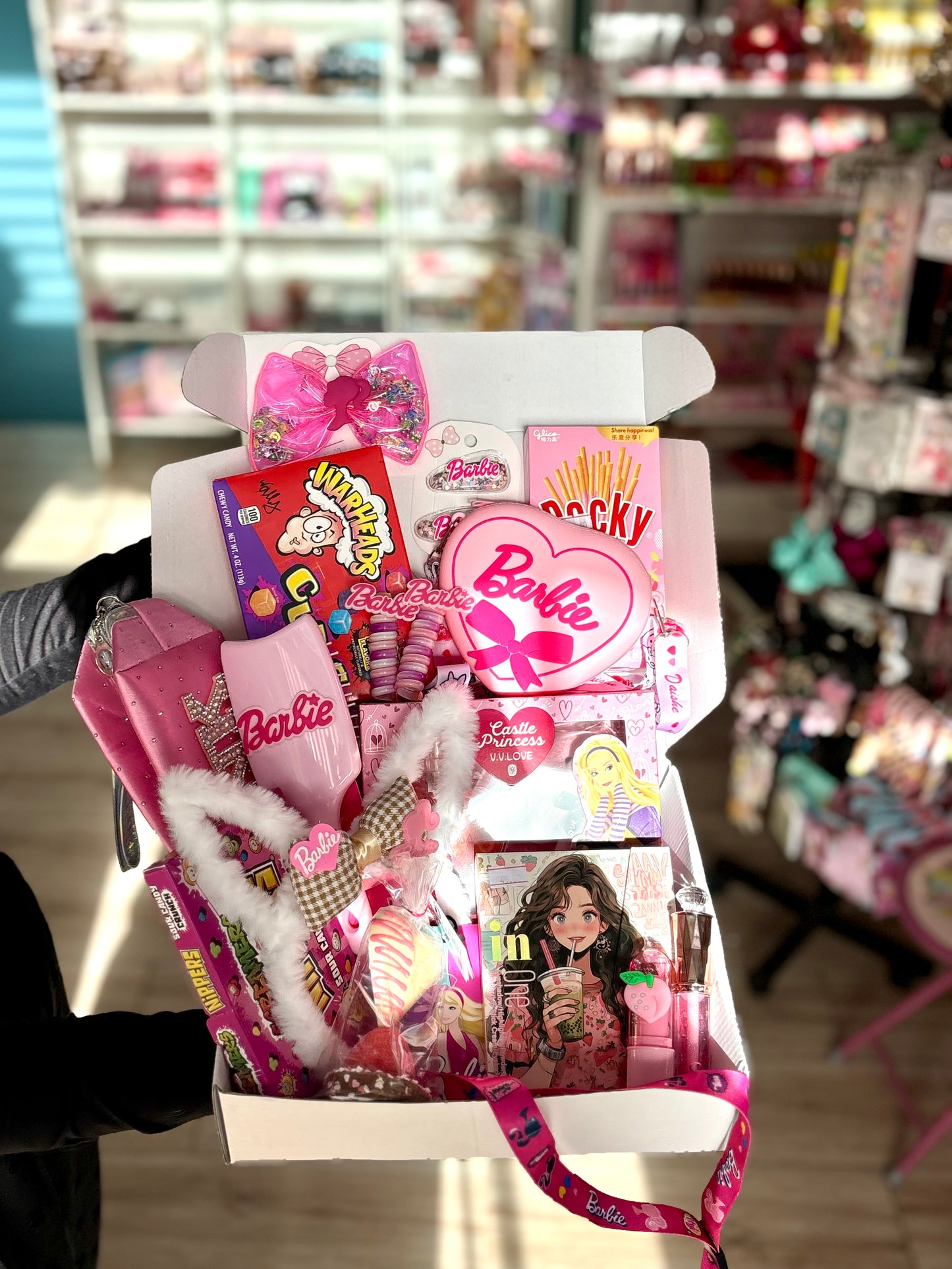 Big barbie box pour filles candy and accessories makeup- Girlzbox
