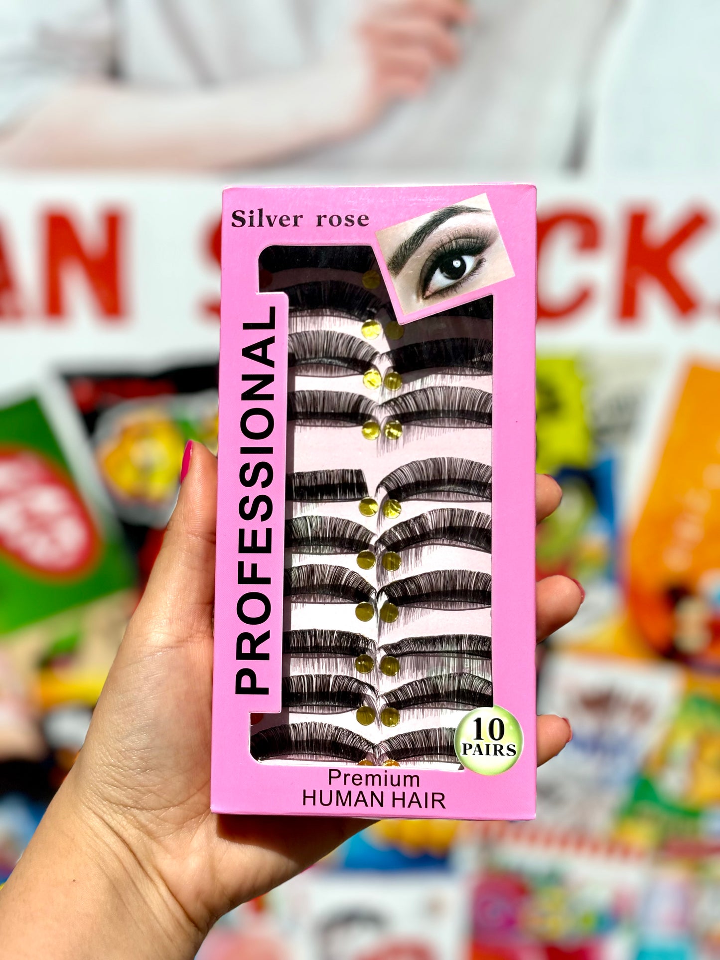 10 paires de faux cils d'œil de chat, faux cils naturels, doux et volumineux, en curl 3D épais, cils frisottants qui ressemblent à des extensions de cils, pack de faux cils - Girlzbox