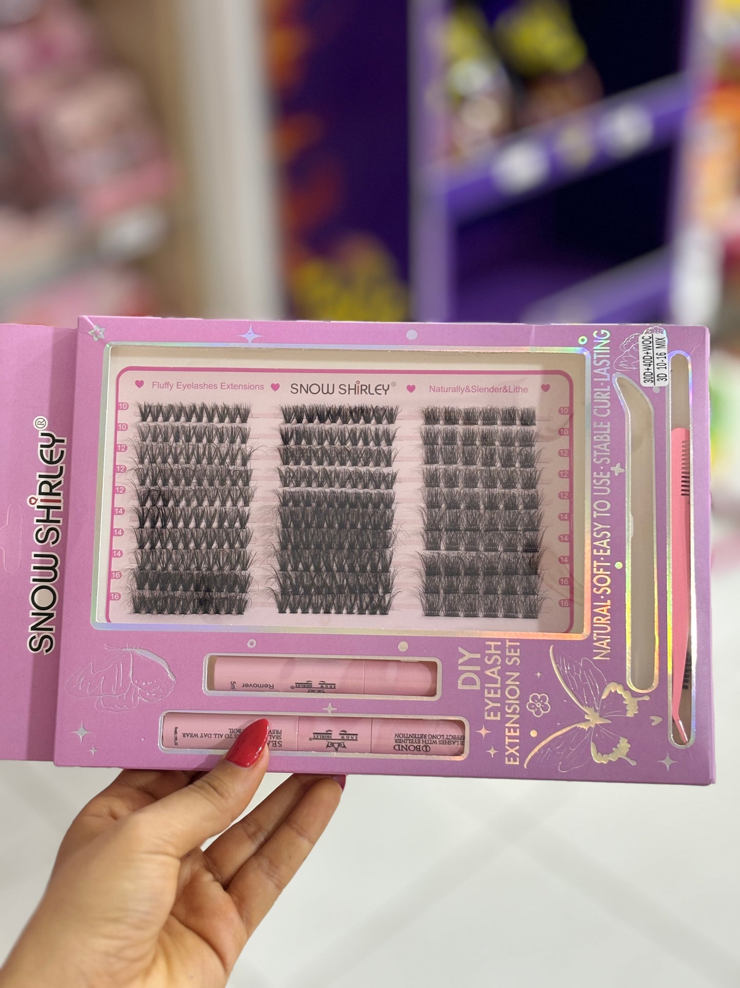 Pack faux cils avec colle - Girlzbox