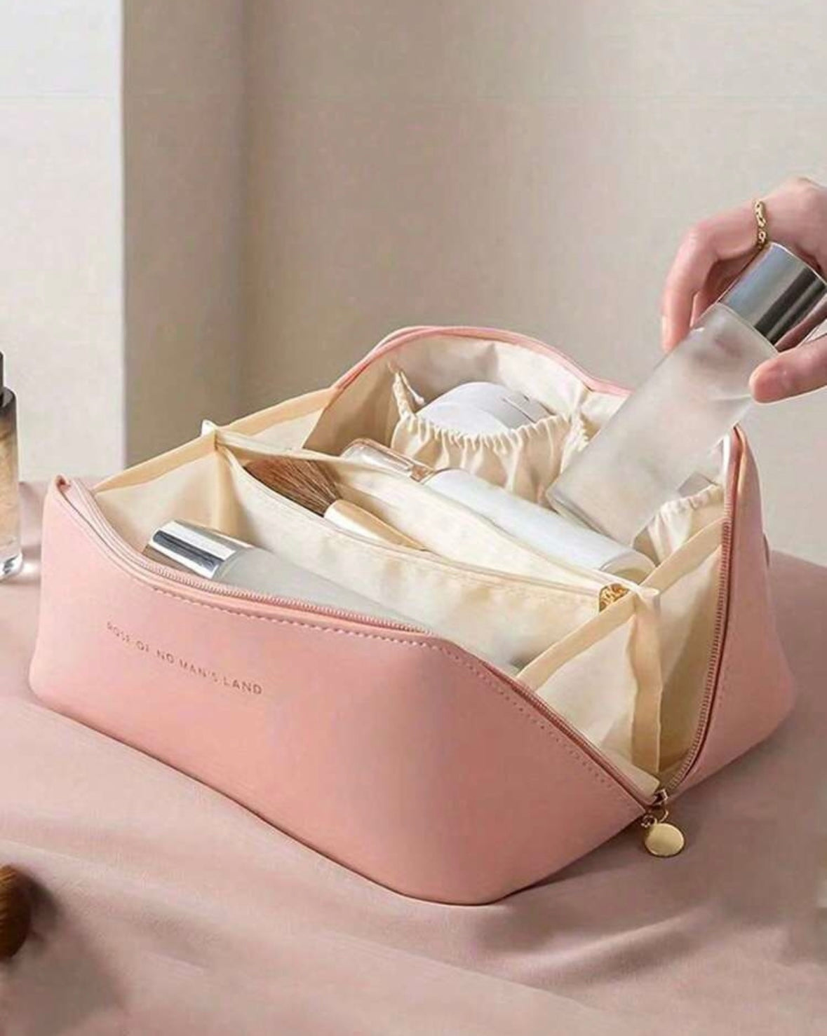 Grande trousse pour voyage rangement maquillage - Girlzbox