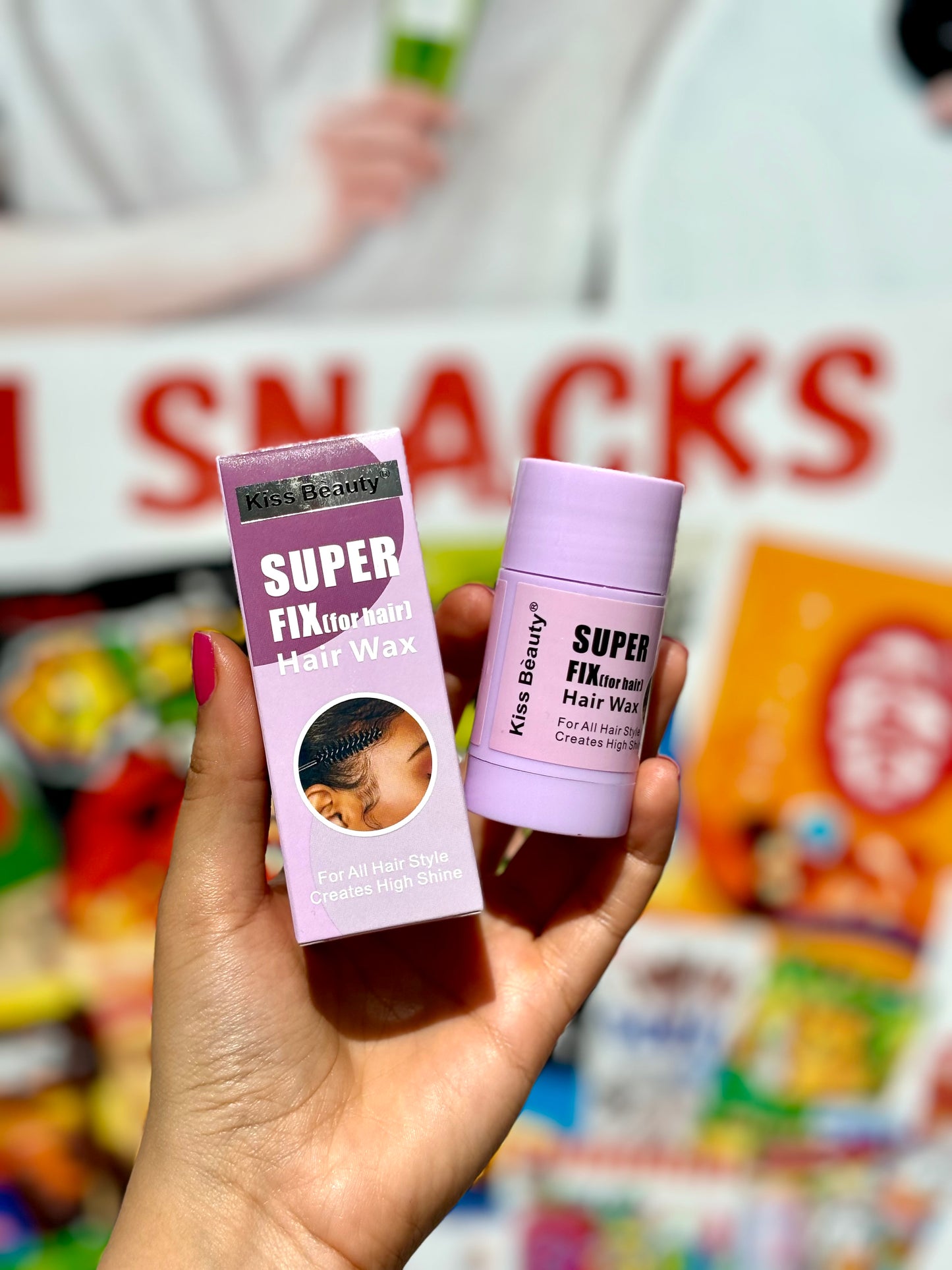 Super fix hair wax fixateur de cheveux - Girlzbox
