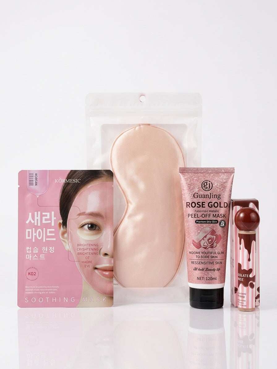 Pack Soin & Éclat Suprême – Rituel Beauté Rose - Girlzbox