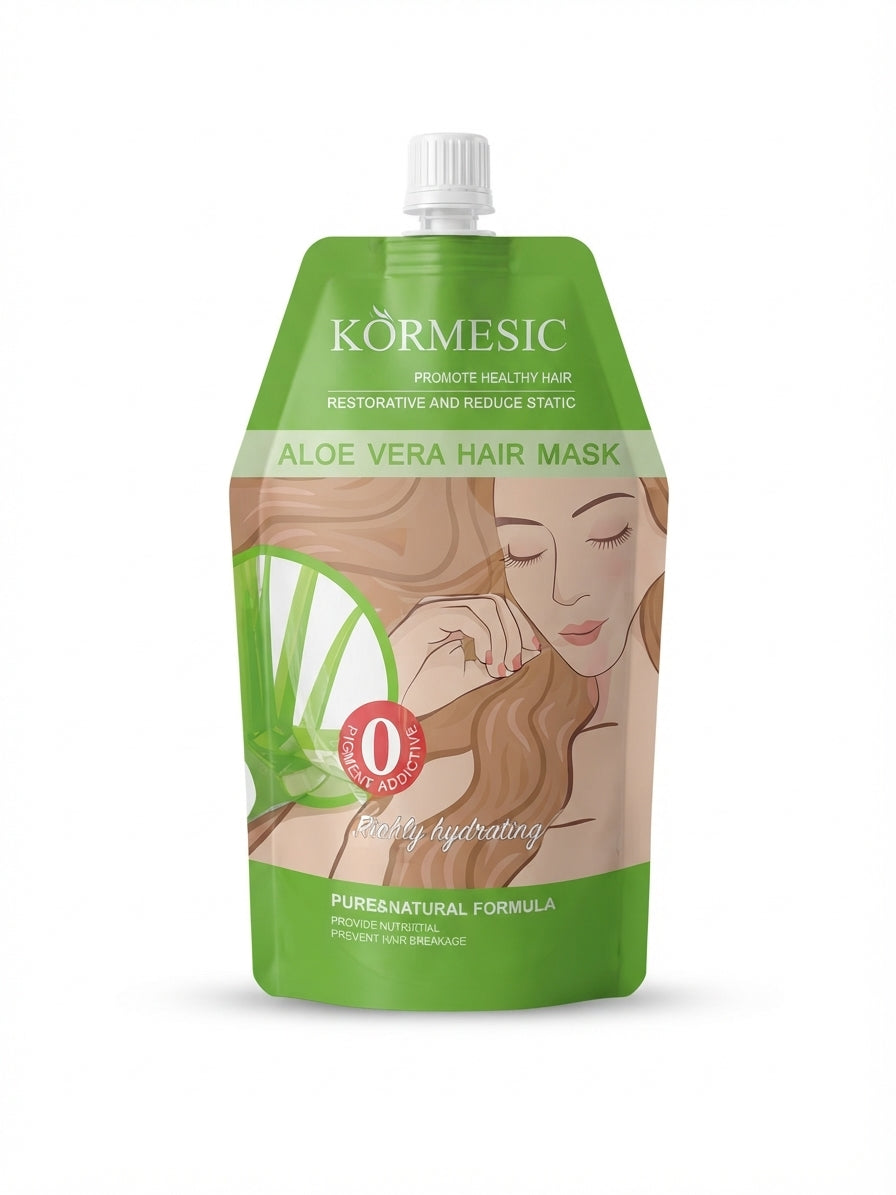 Aloe vera Masque hydratant pour les cheveux - Girlzbox