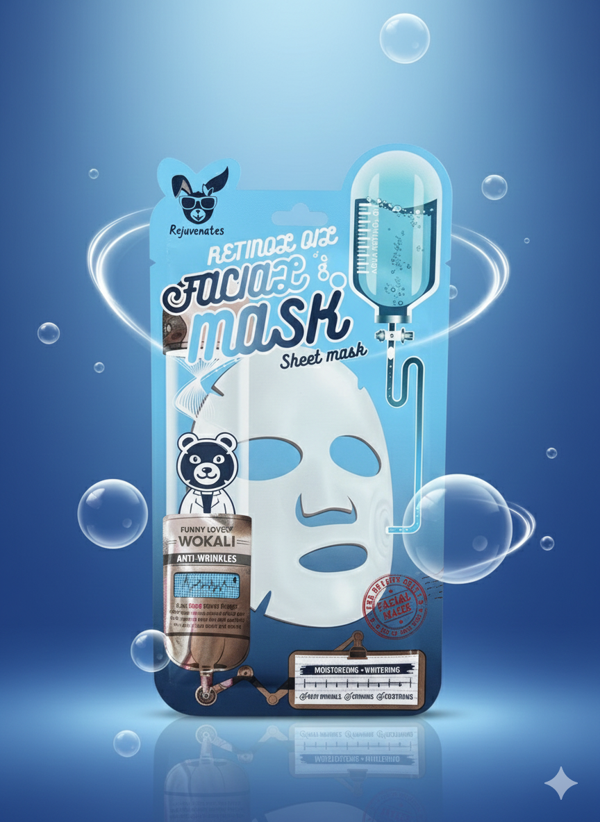 Retinol masque pour le visage- Girlzbox