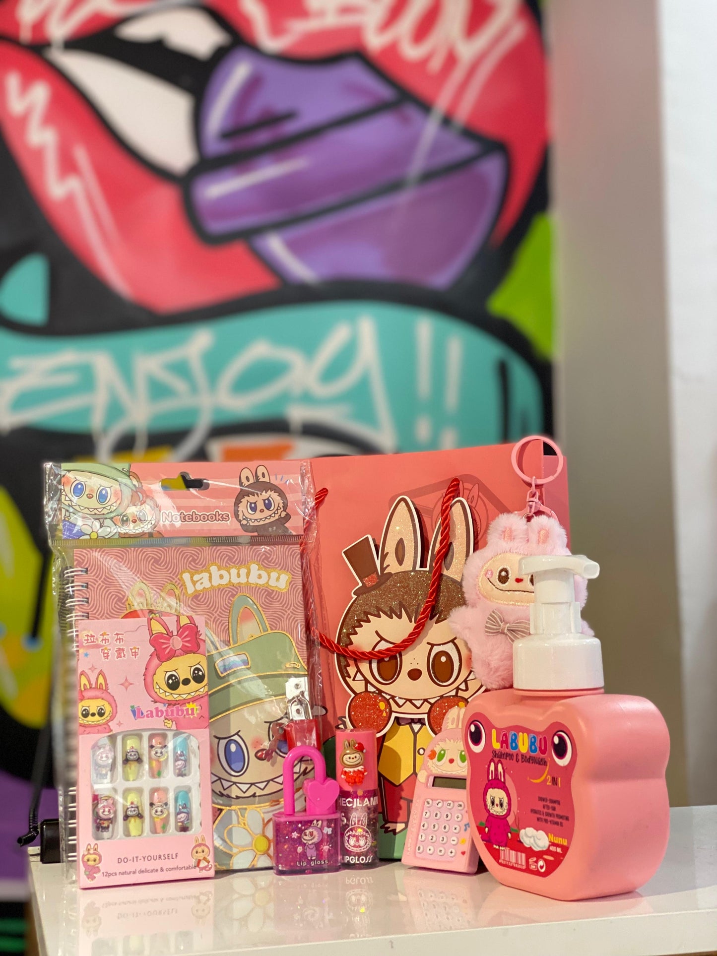 Labubu special pack cadeau gift x8 articles - Girlzbox