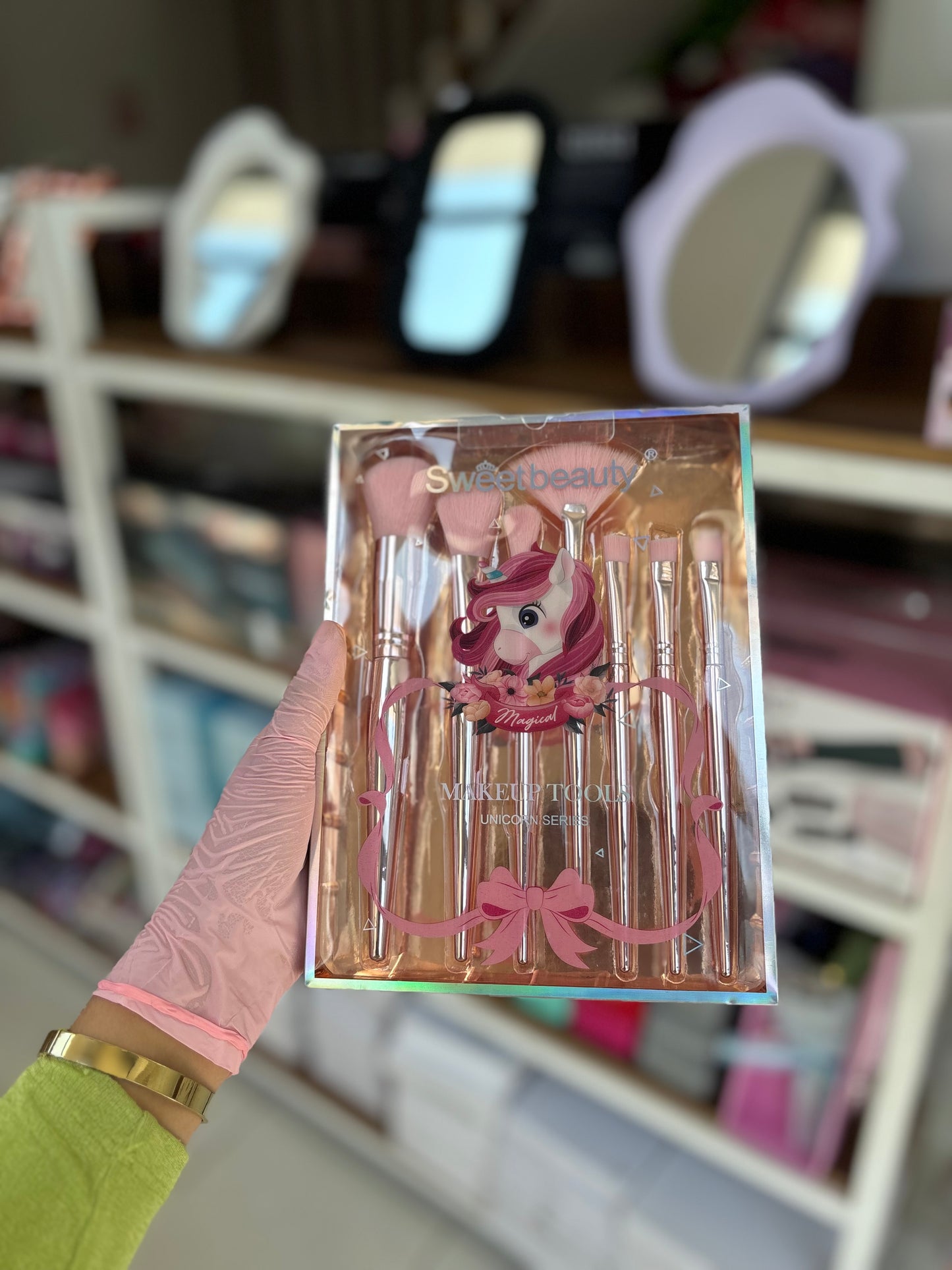 Pinceaux unicorn promotion - girlzbox