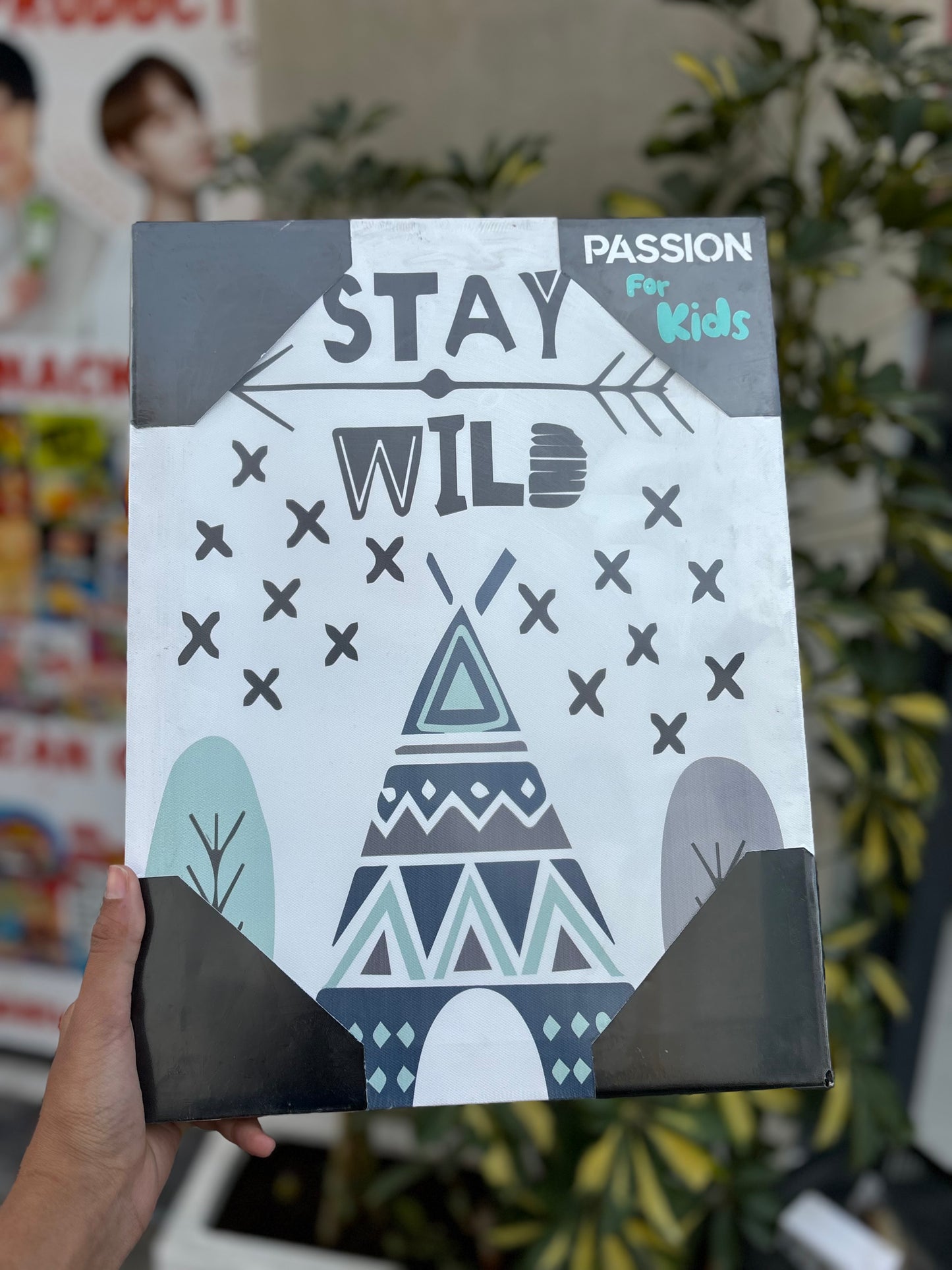 Tableau pour décoration de chambre enfant aléatoire - Girlzbox