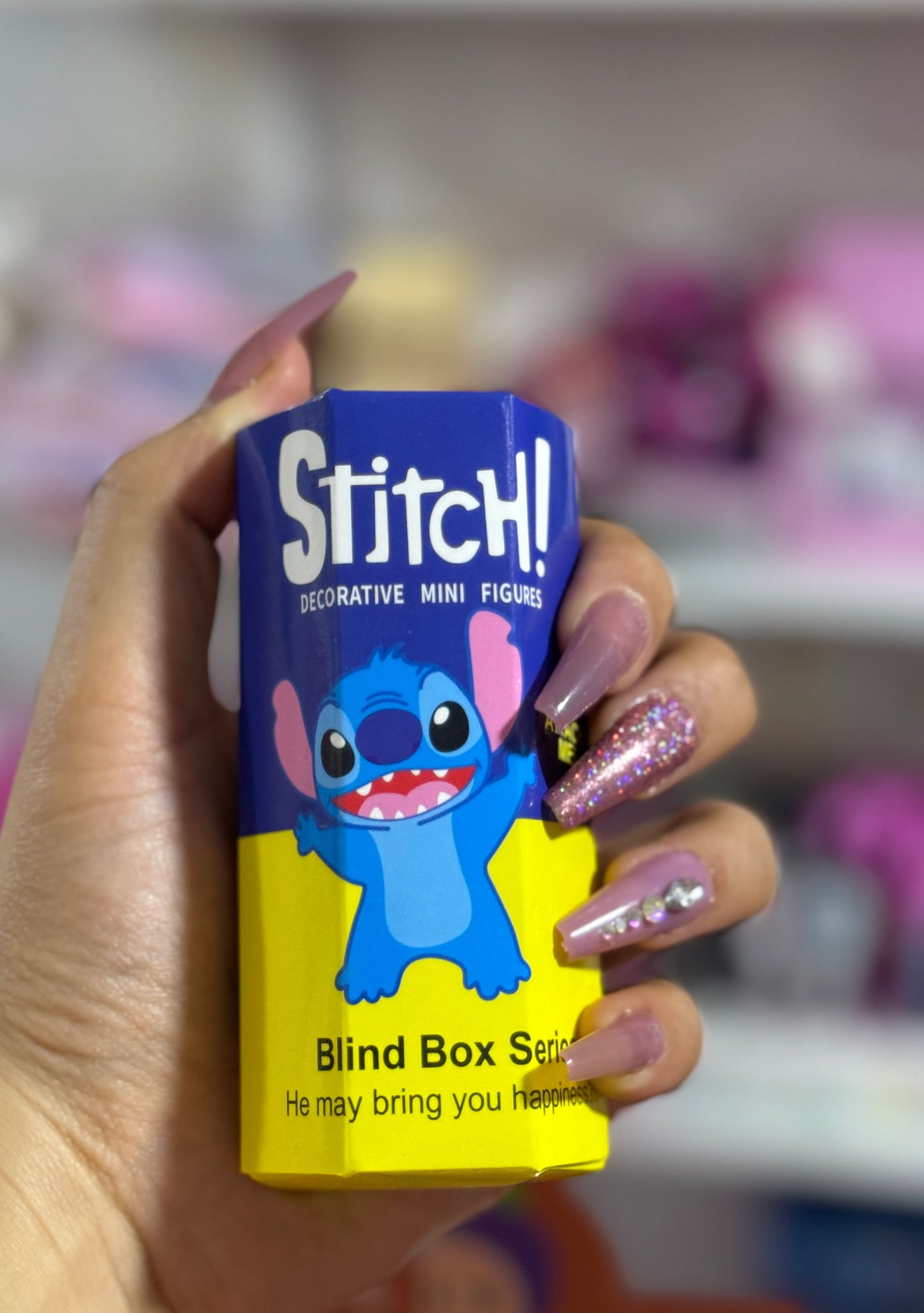 Stitch decorative mini figures