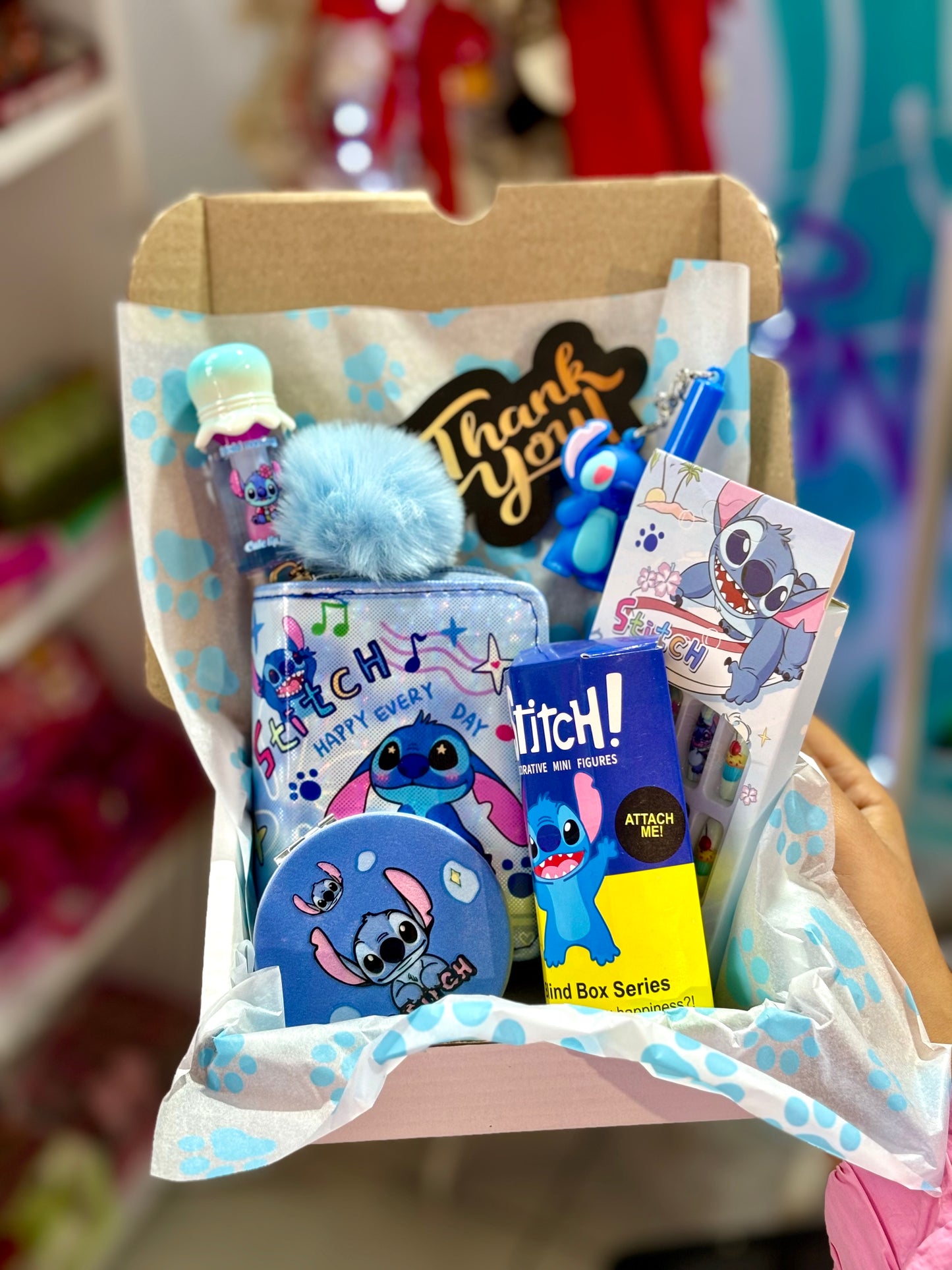 Offre stitch box en promotion cadeau fin d’année pour fille - Girlzbox