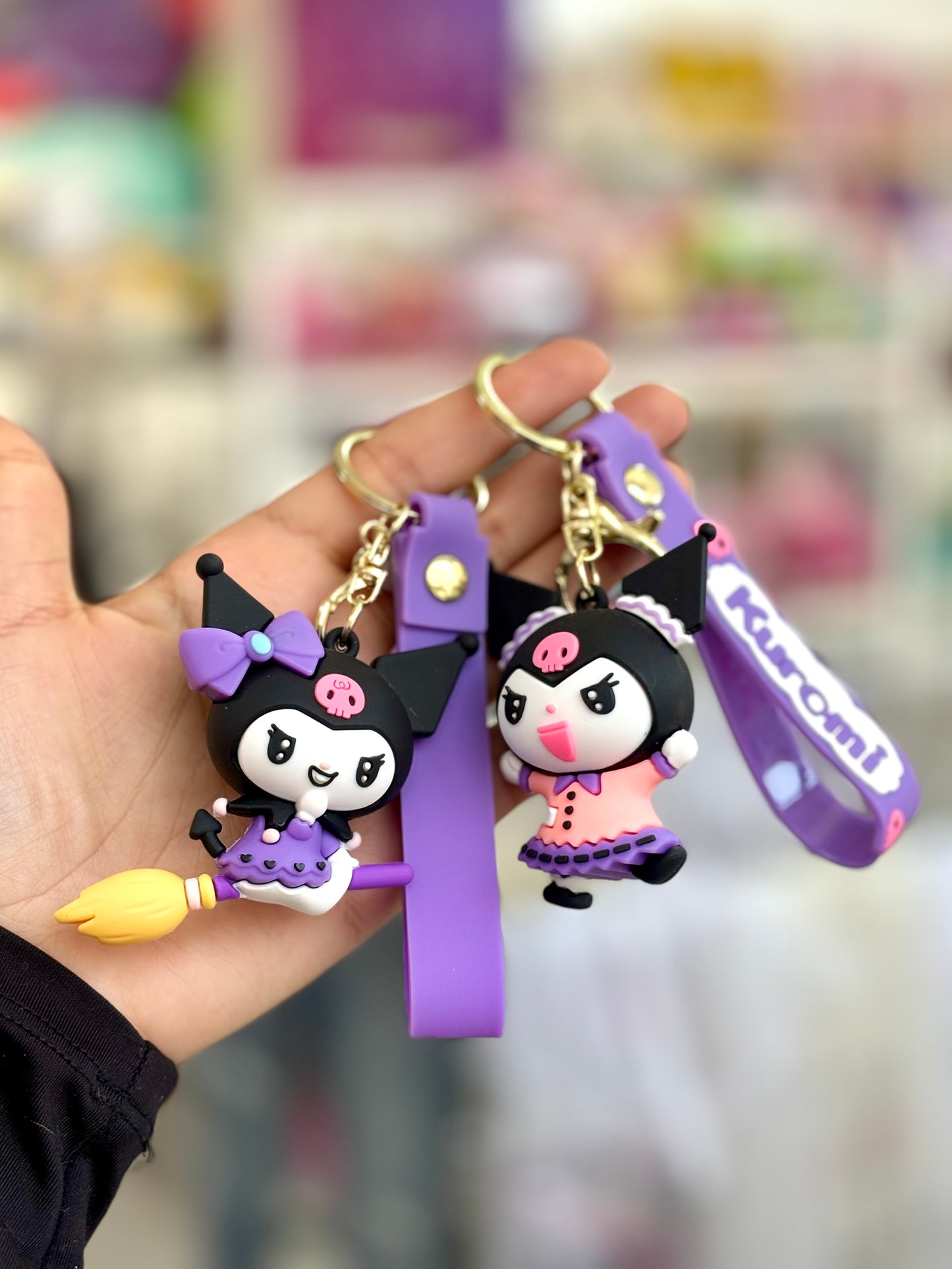 Porte clé kuromi - Girlzbox