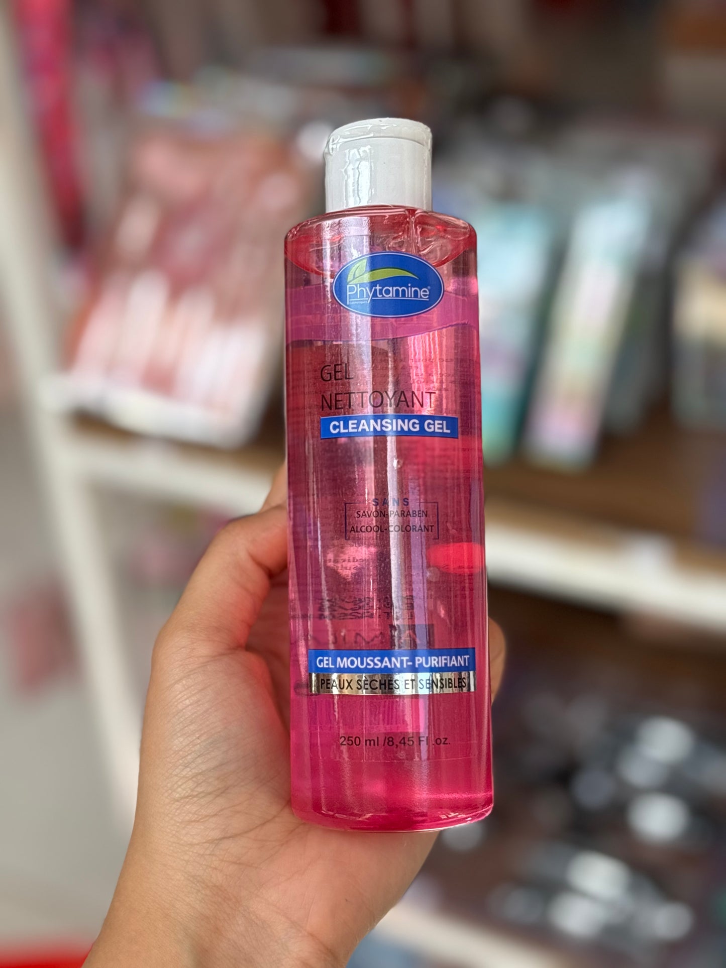 Gel nettoyant purifiant peaux seches et sensibles - Girlzbox