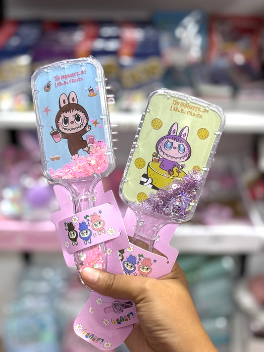 Grande brosse pour cheveux labubu  - Girlzbox