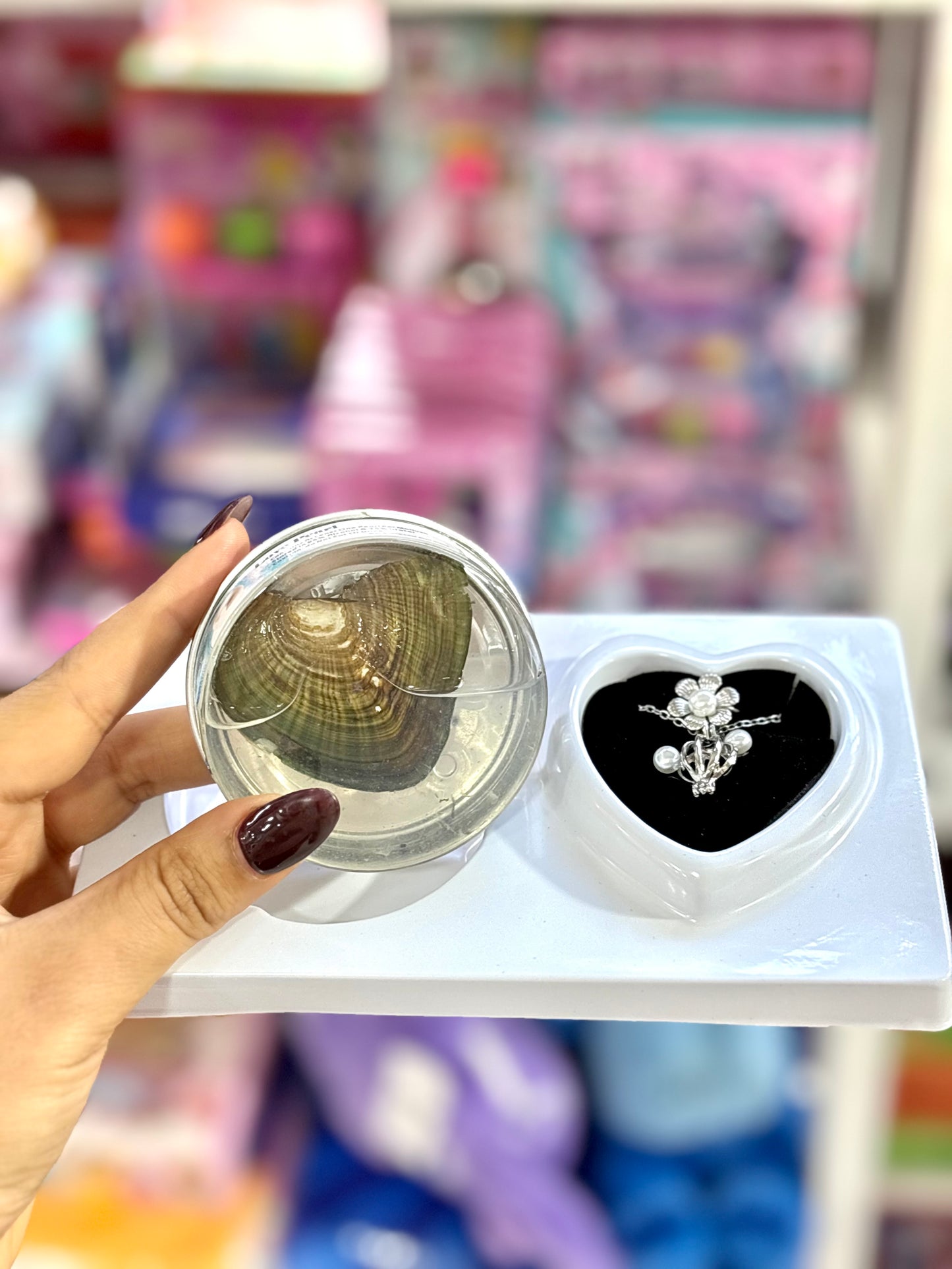 Pack love pearl collier bague boucles d’oreilles - Girlzbox