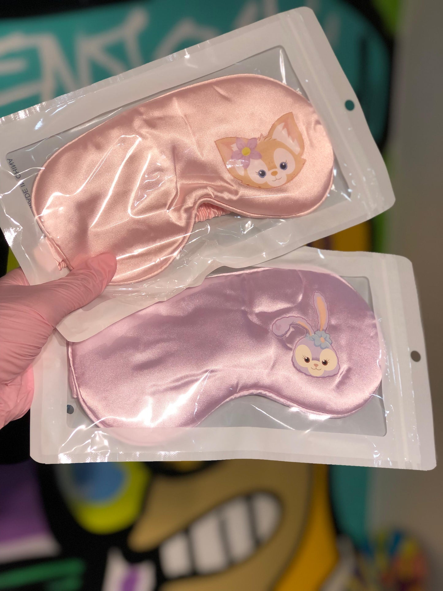 Masque sommeil Cache yeux satin soulage les yeux - girlzbox