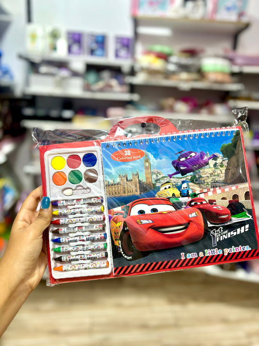 Pack coloriage et pienture pour garçon back to school  - Girlzbox