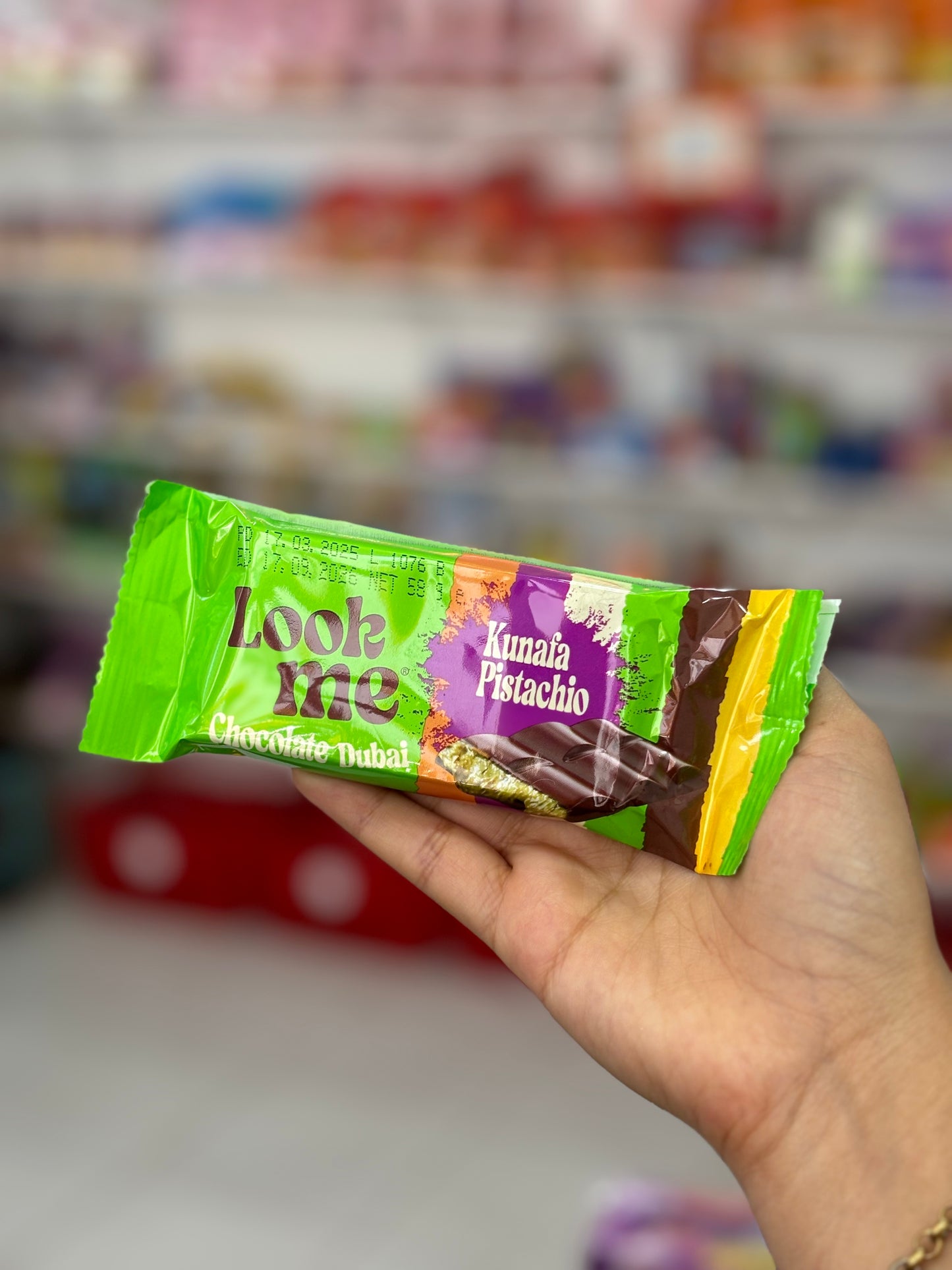 Look me kunafa pistachio pistache chocolat - Girlzbox
