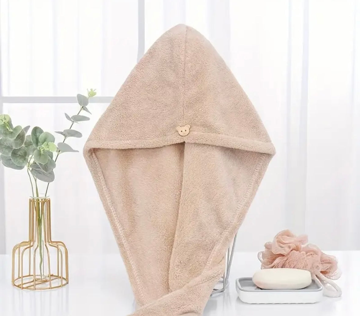Hair towel serviette pour cheveux long- girlzbox