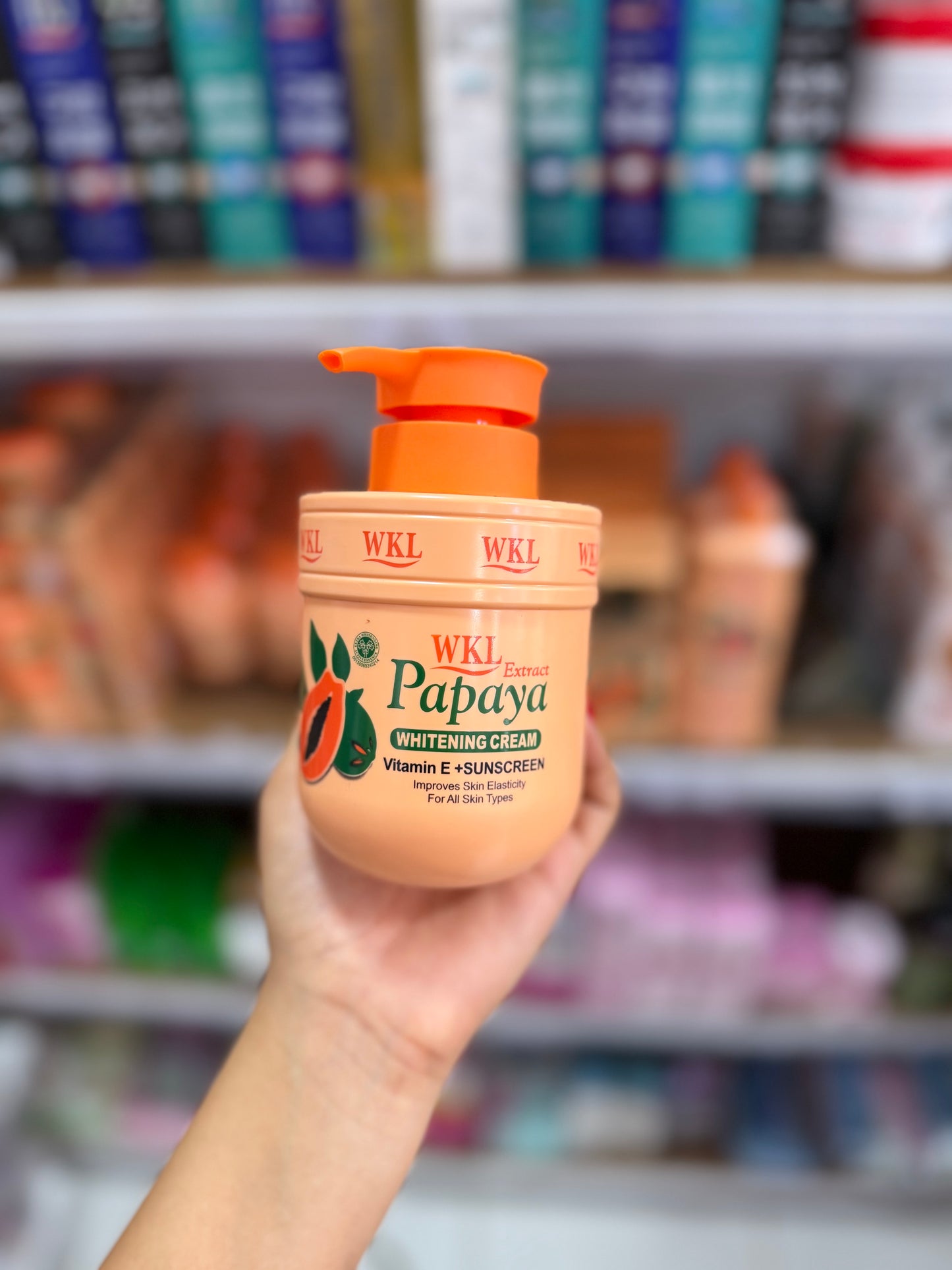 Sunscreen hydratant pour le visage et le corps papaya - Girlzbox