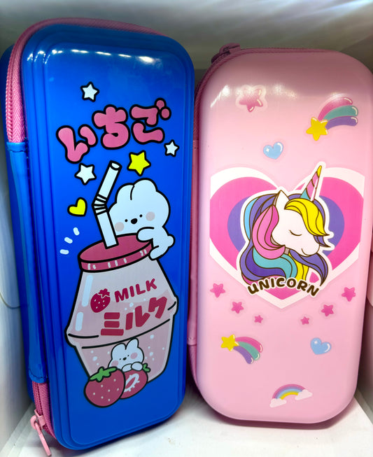 Trousse large capacité unicorn kawaii back to school - Girlzbox