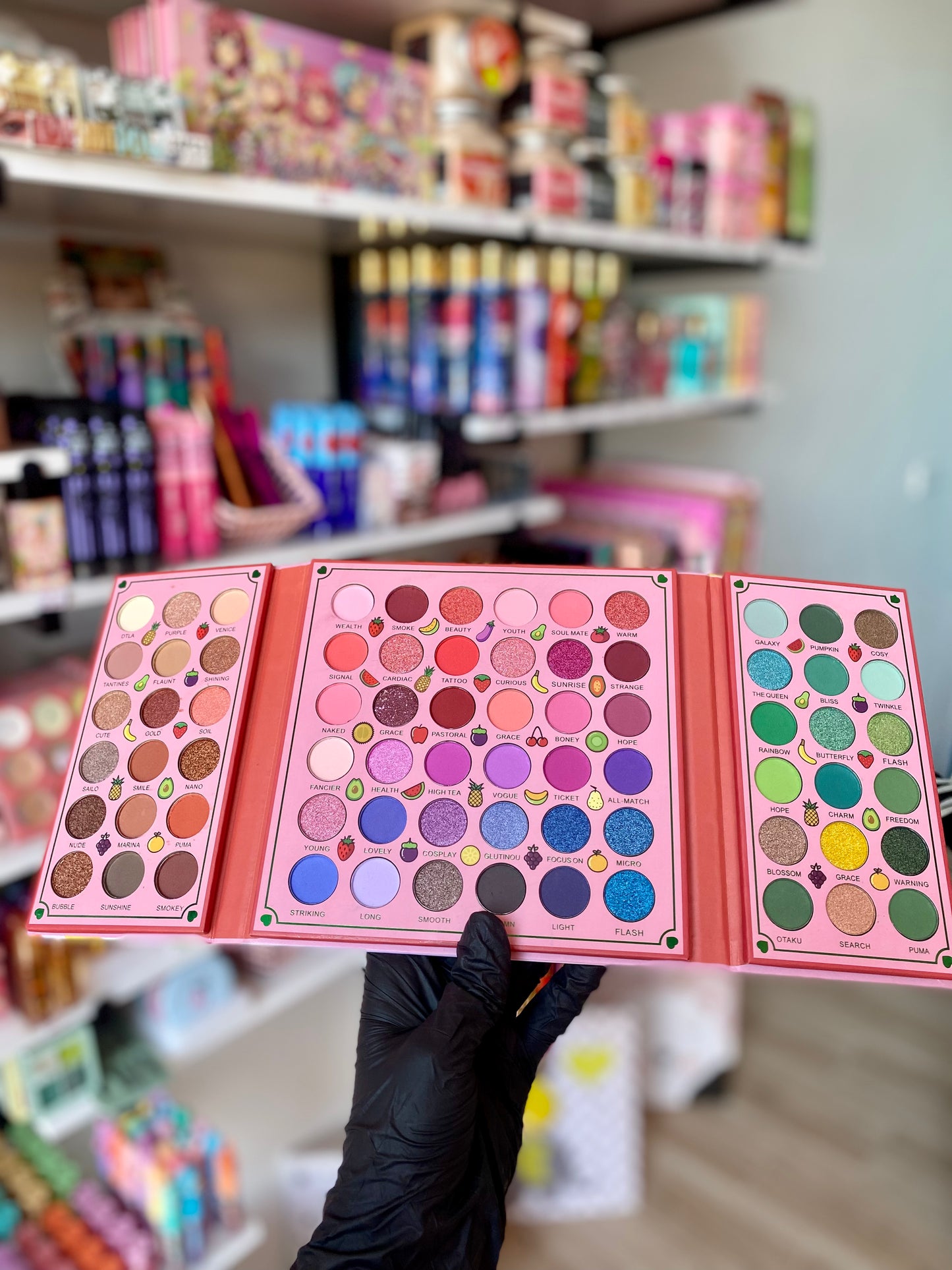 Palette fruits fards à paupières très pigmenté - Girlzbox