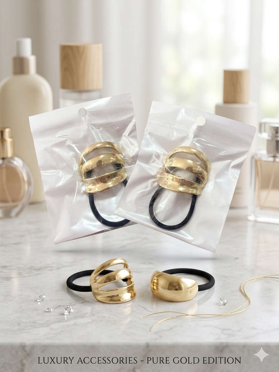 Accessoires pour les cheveux gold edition - Girlzbox