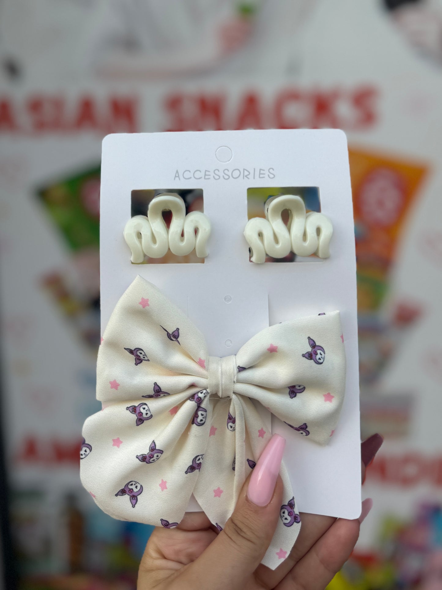 Pack accessoire kuromi pour les cheveux - Girlzbox