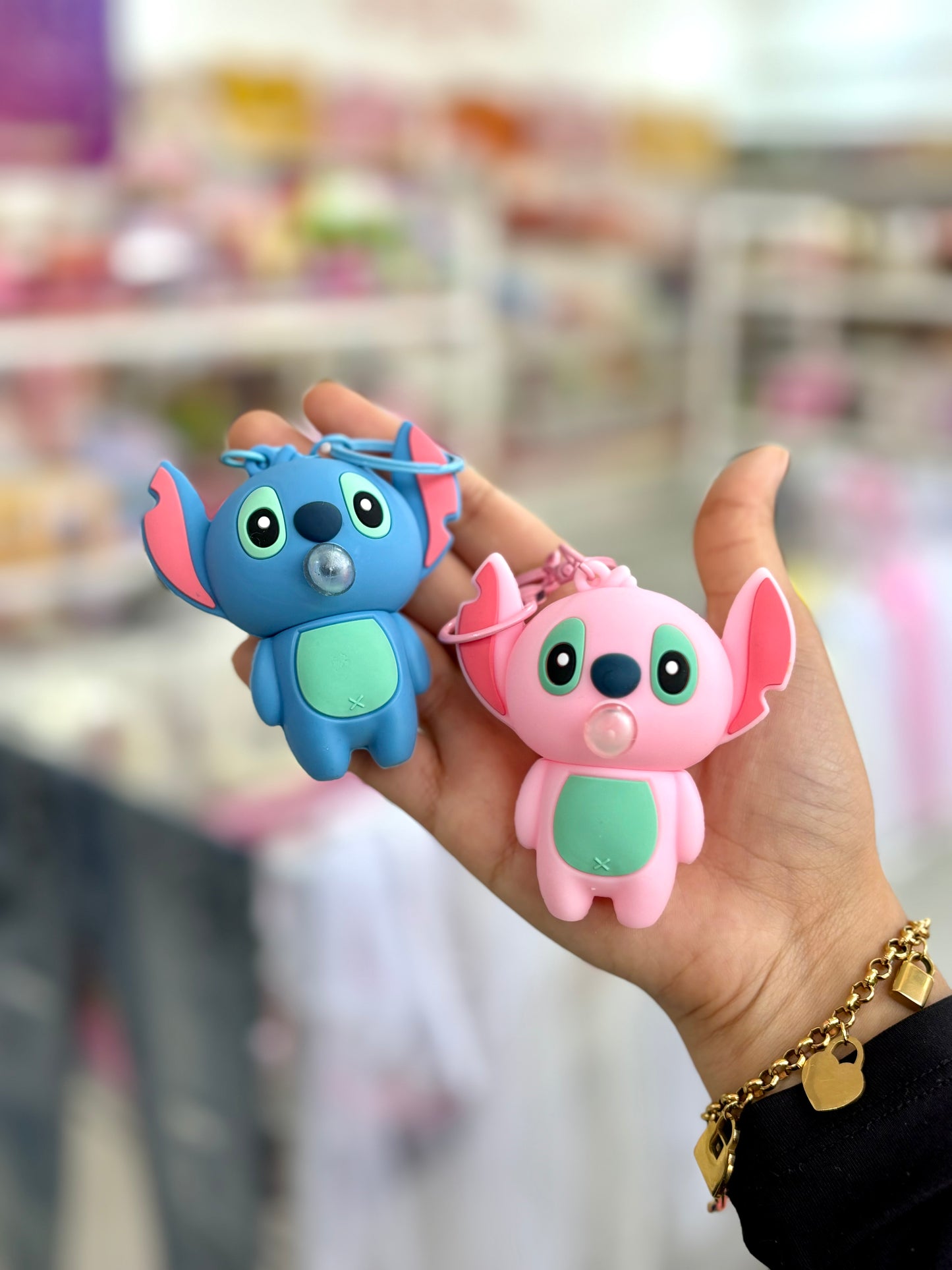 Porte clé caractère stitch fun - Girlzbox