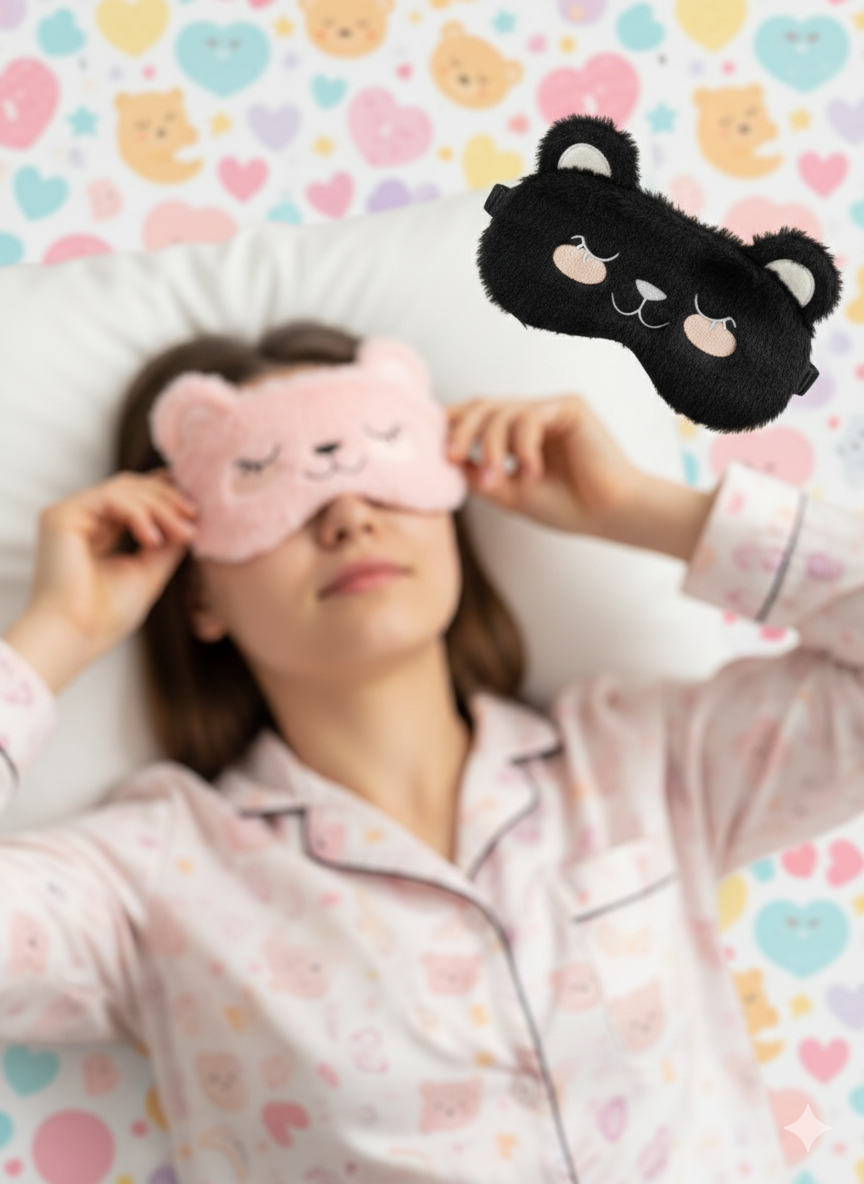 Bande pour les yeux pour un sommeil tranquille - Girlzbox