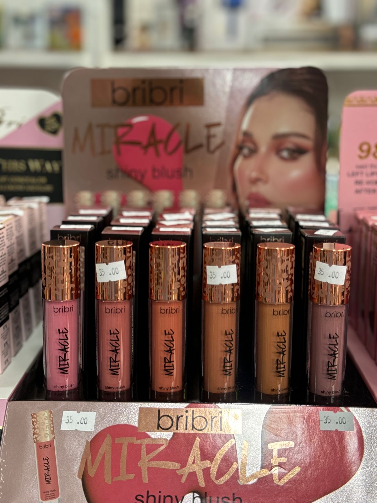 Bribri miracle shiny blush fards à joue liquide - girlzbox