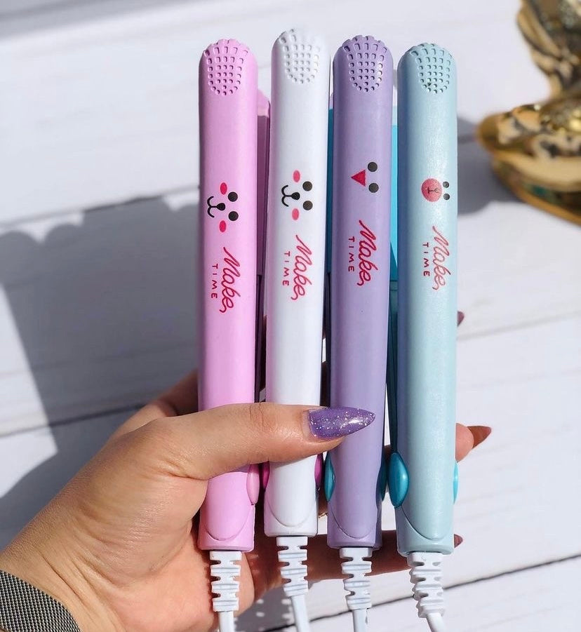 Mini lisseur pratique cheveux pour sac - Girlzbox