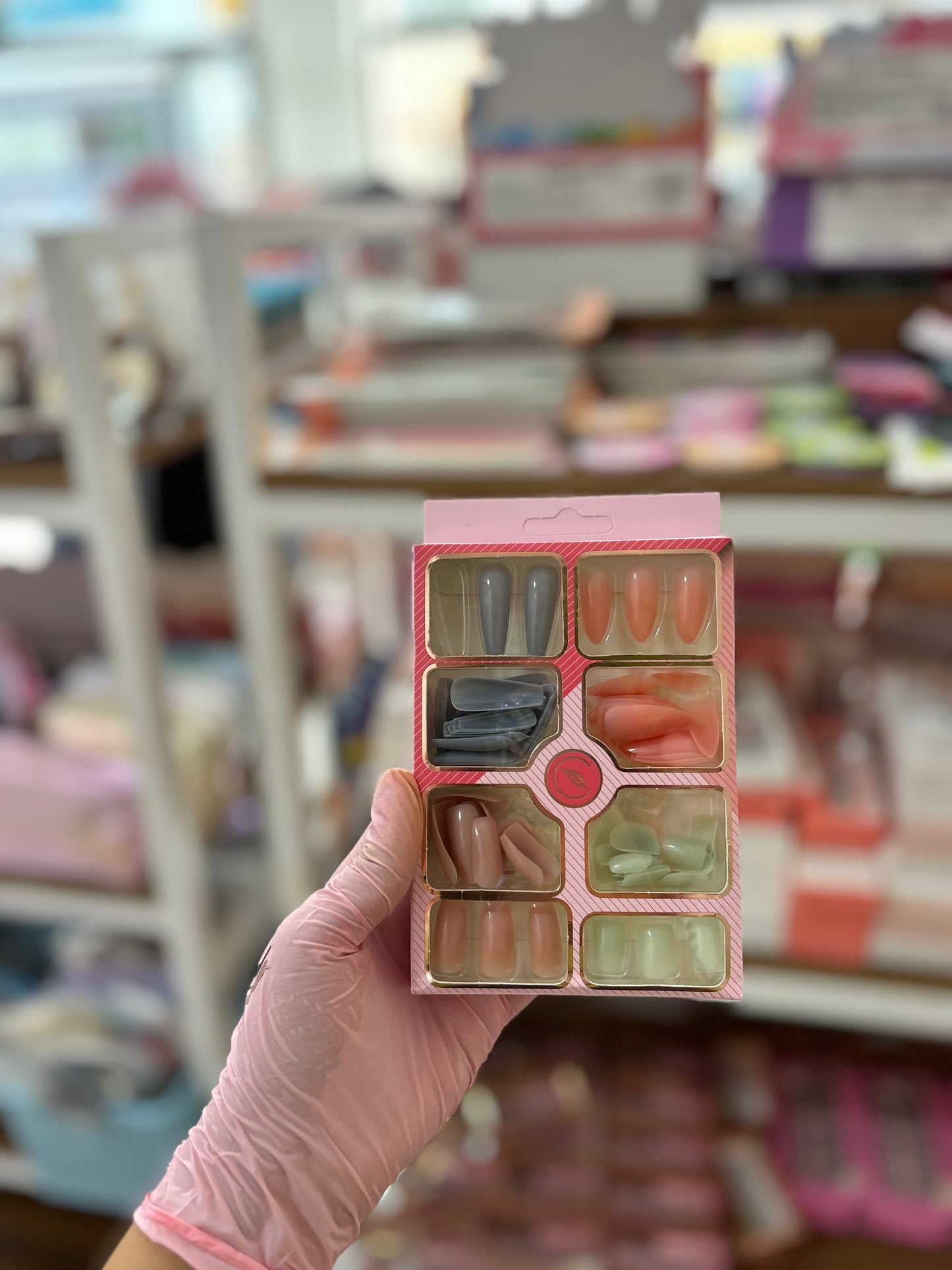 96 ongles pack grand faux ongles - Girlzbox