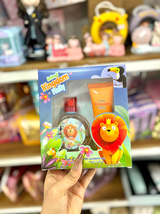 Coffret cadeau parfum et crème pour garçon nounours - Girlzbox