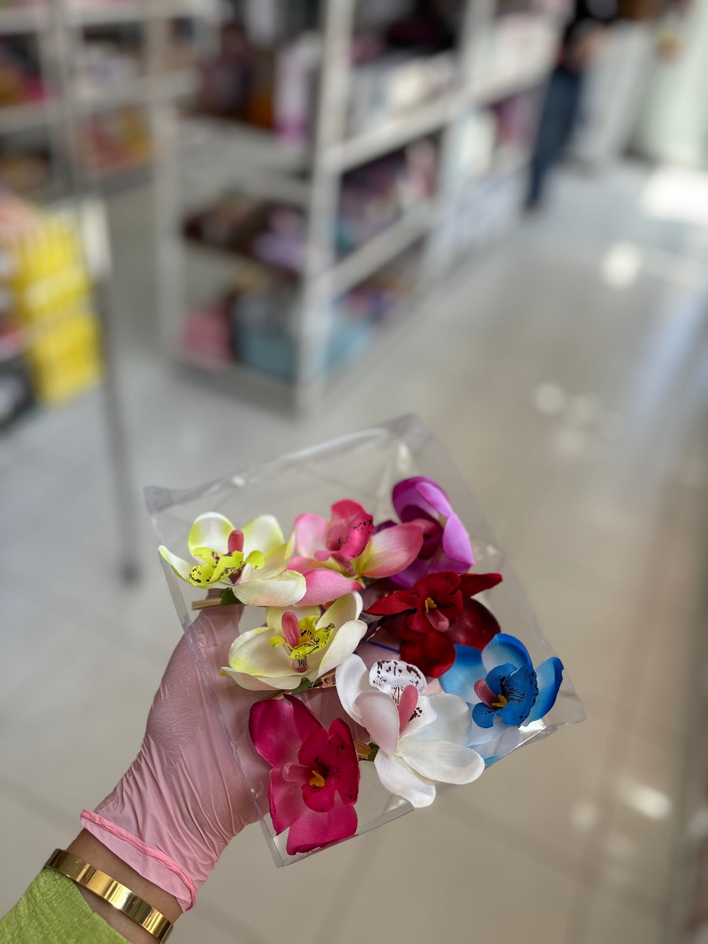 Flower fleur hai clip cheveux accessoires - girlzbox