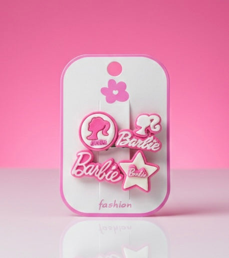 Barrette papillon barbie accessoires cheveux - Girlzbox