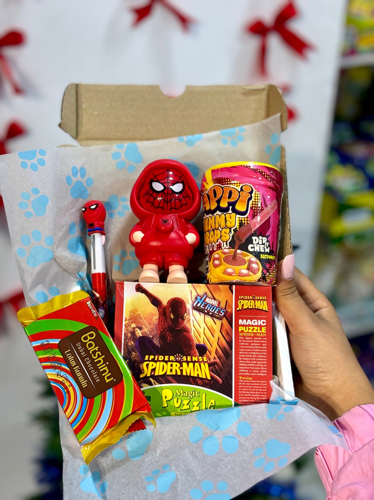 Offre spider man box en promotion cadeau fin d’année pour garçons- Girlzbox