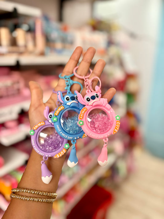 Porte clé stitch et parfum pour voiture - Girlzbox