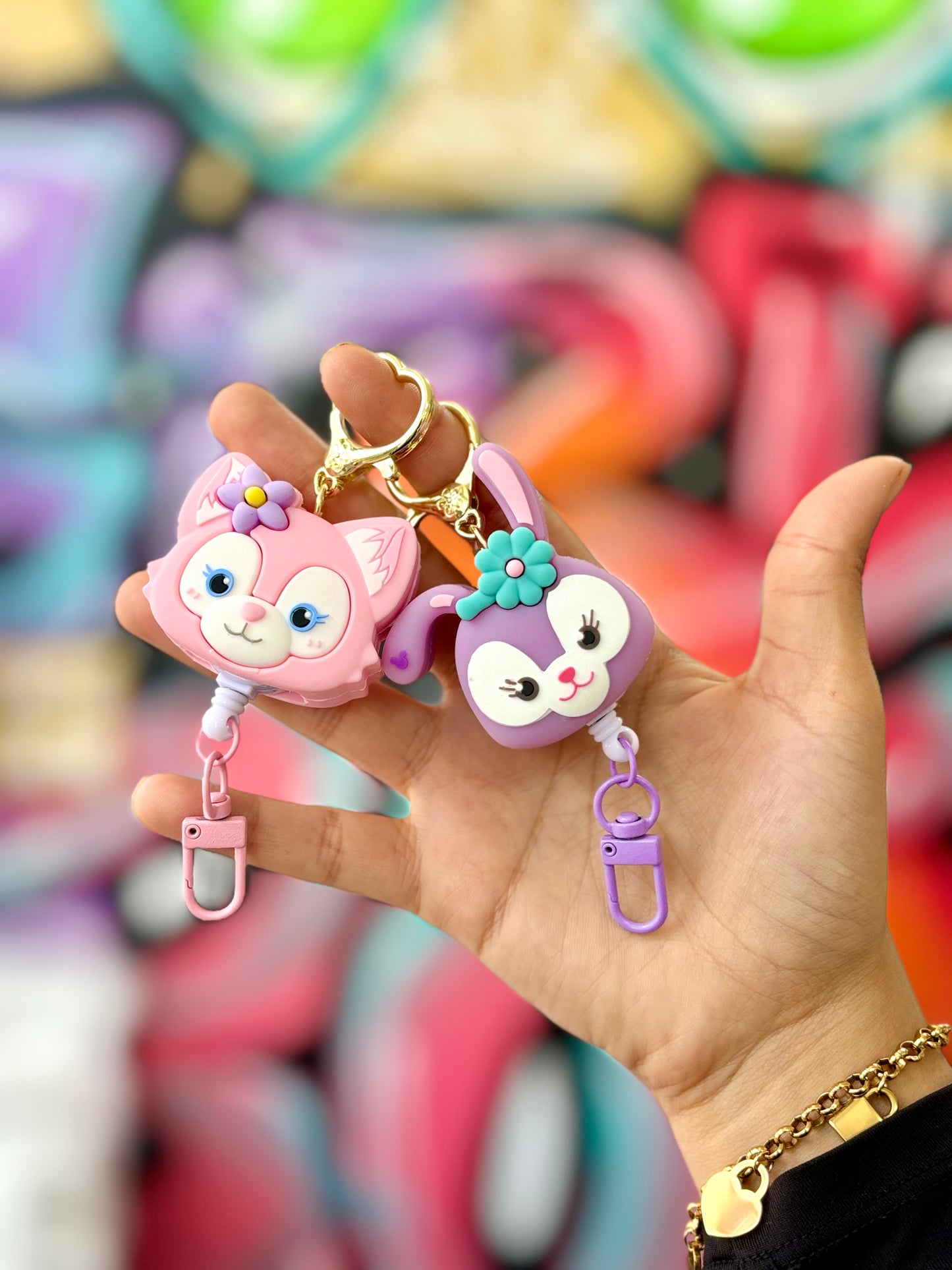 Porte clé caractère fun - Girlzbox