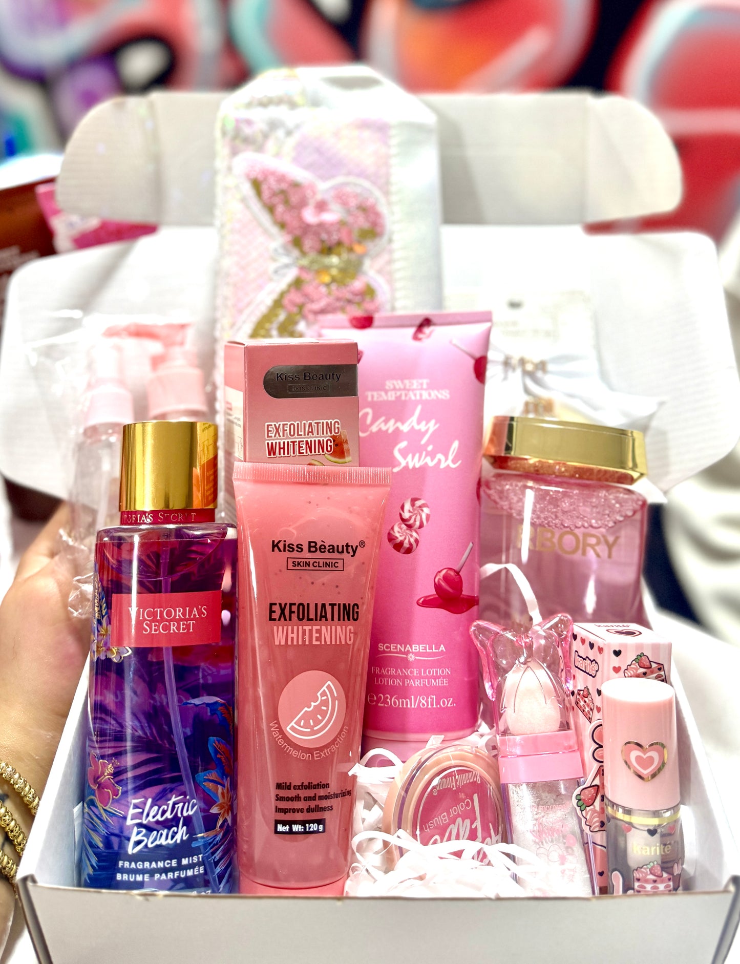 Pink sweet smell box - Girlzbox