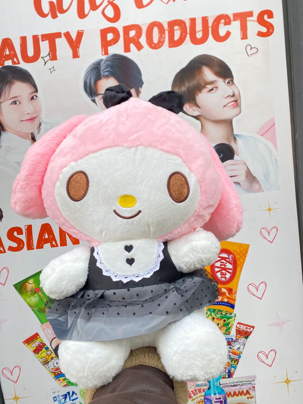 Peluche grand format my melody jouet - Girlzbox