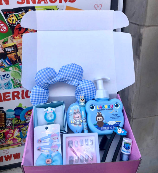 Blue labubu special box pour filles - Girlzbox