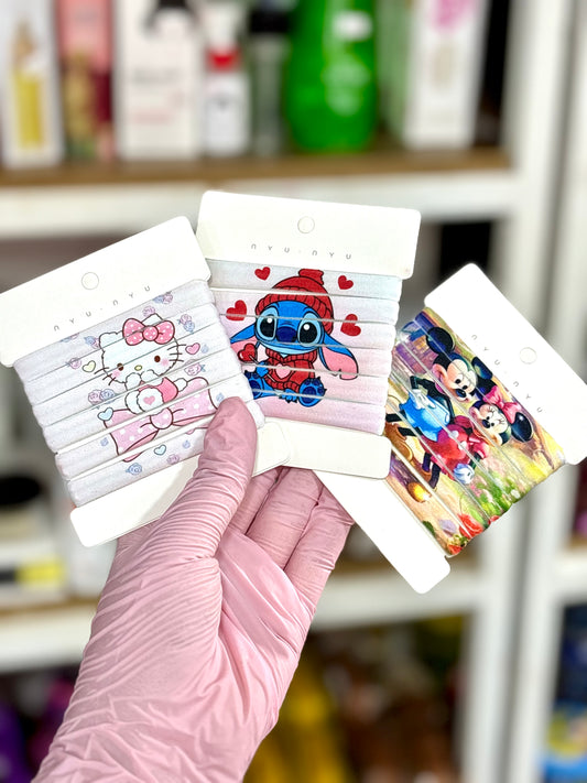 1pack elastique cheveux couleur aléatoire - Girlzbox