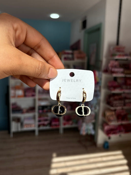 Boucles d’oreilles trendy motif aléatoire - Girlzbox